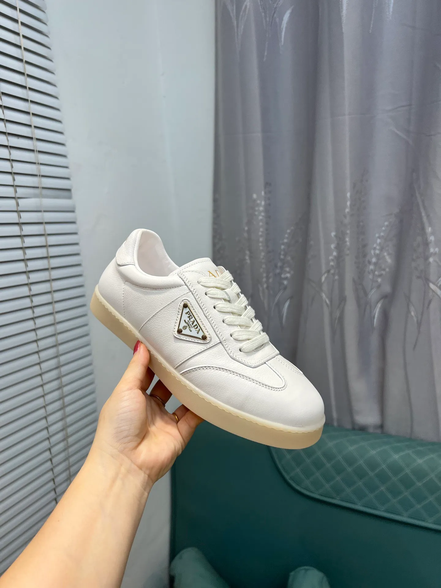 Men's shoes 💰540 [PRADA] Men's shoes are popular in the counter, official website synchronization, 1 high-quality shipment ✔️ Original frosted cowhide + cowhide lining, 1🆚1 replica, original sole, 38-45 (45 customized, non-refundable)